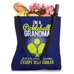 Pickleball Grandma Cooler Cute Women's Gift Tote Bag