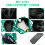 ROYALFAIR PickleballBag, Pickleball Paddle Shoulder Bag,Pickleball Tote bag large Capacity Adjustable Shoulder Strap for, Made of neoprene, Has insulation and waterproof function(Green)