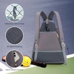 Sucipi Women's Reversible Quilted Crossbody Sling Pickleball Backpack - Fence Hook, Holds Paddles, Pickleballs & Accessories