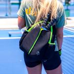 Swinton Pickleball Bag for Women and Men – Stylish Pickleball Backpack | Lightweight, Water-Resistant Pickleball Paddle Bag | Unisex Pickleball Bags with Space for Paddles, Balls & Accessories