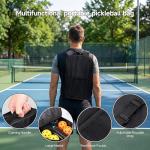 Pickleball Paddles, USAPA Approved Fiberglass Surface Pickleball Set with Pickleball Rackets,16mm Thick Paddle with Pickleball Bag Large Sweet Spot