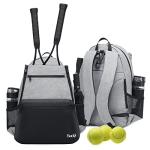 Sucipi Tennis Bag Professional Tennis Backpack for Men and Women Racket Bags with Ventilated Shoe Compartment, Holds 2 Tennis Rackets, Pickleball Paddles