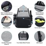 Sucipi Tennis Bag Professional Tennis Backpack for Men and Women Racket Bags with Ventilated Shoe Compartment, Holds 2 Tennis Rackets, Pickleball Paddles
