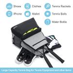 Sucipi Tennis Bag Professional Tennis Backpack for Men and Women Racket Bags with Ventilated Shoe Compartment, Holds 2 Tennis Rackets, Pickleball Paddles