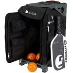 ZÜCA Rolling Pickleball Bag - Professional Touring Case for Men and Women - Portable Pickleball Sports Bag with Storage for Gear, Paddles, Accessories - Convenient Seat - Lightweight and Durable