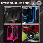 ZÜCA Rolling Pickleball Bag - Professional Touring Case for Men and Women - Portable Pickleball Sports Bag with Storage for Gear, Paddles, Accessories - Convenient Seat - Lightweight and Durable