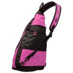 ONIX Pickleball Pro Team Sling Bag — Pink/Black with Adjustable Strap, Durable Construction, and Spacious Storage for Pickleball Gear