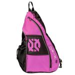 ONIX Pickleball Pro Team Sling Bag — Pink/Black with Adjustable Strap, Durable Construction, and Spacious Storage for Pickleball Gear