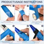 Mindow 26 Pieces Tennis Racket Grip Tape, Tennis Racquet Grip Tape for Anti-Slip and Sweat Absorbent Overgrips, Comfortable Handle Precut Racquet Wrap for Tennis/Badminton/Pickleball (White)