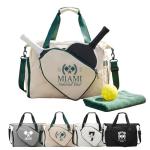 UIDMEN Personalized Pickleball Bag for Women Men, Cutsom Text and Logo, Pickleball Bag with Shoe Compartment & Adjustable Shoulder Strap, Gifts for Pickleball Lovers, Pickleball Gifts for Women, Mom