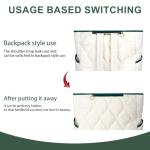 CCGTIOR Tennis Racket Tote Bags for Women，Pickleball Backpack, Padel Duffle Bag,Lightweight & Quilted Gym Bag