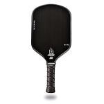 HISK RAV PRO Pickleball Paddle - Ultimate HIGH END 16mm Japanese Toray T700 Raw Carbon Fiber CFS w/Excellent GRIT Roughness Texture, Aero Dynamic Curve, USAPA Approved, Non Slip Grip