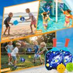 Outdoor Toys for Kids Galaxy Pickleball Paddles for Toddlers, Outside Beach Yard Games Boys Toys for Kid Ages 4 5 6 7 8-12 Year Old Gifts, Durable Lightweight with Easy Grip for Small Hands, Beginner