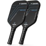 TENVINA Pickleball Paddles Set of 2, Multi-Layer T700SC Textured Carbon Fiber Pickleball Paddle, 16MM Thicknesses Pickle Ball Paddle, Strong Spin & Power Surface of USAPA Approved Pickle Racket