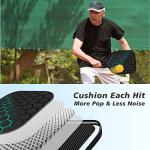 JoncAye USAPA Approved Pickleball Paddles Set of 2 or 4 - Fiberglass Graphite Rackets, 4 Outdoor Indoor Balls, Racquet Bag, Grip Tape - Lightweight Pickle-Ball Equipment for Men Women Adults Kids