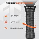 FULL CHOICE 2 Pack Pickleball Paddle Grip Tape, Pickleball Overgrip, Anti-Slip Grip-Easy Installation and Long-Lasting Performance, Black