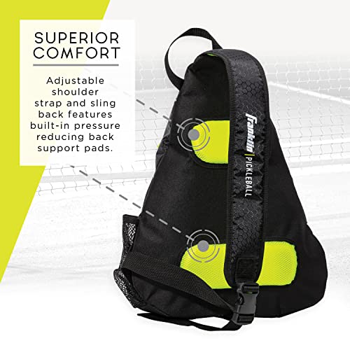 Franklin Sports Sling Bag Backpack for Pickleball Gear
