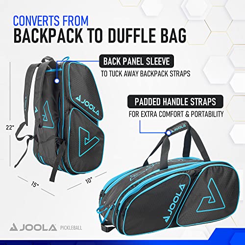 JOOLA Tour Elite Pickleball Bag - Backpack & Duffle