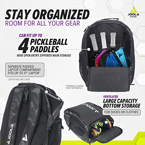 JOOLA Vision II Deluxe Pickleball Backpack - Large Bag