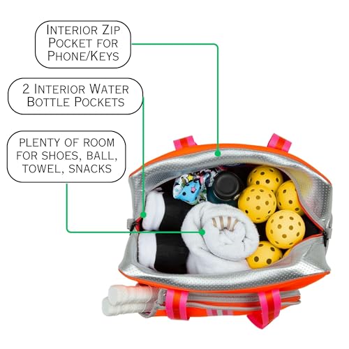Stylish Pickleball Bag for Women and Men, Various Colors