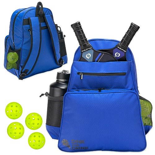 2-In-1 Pickleball Bag with Cooler, Paddle Compartment, & Pockets