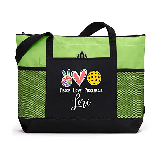 monogram personalized pickleball bags