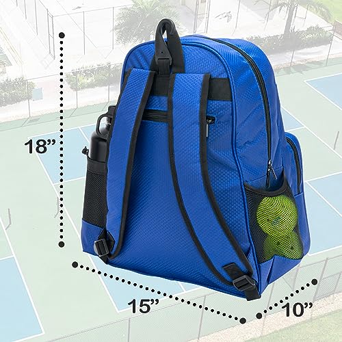 2-In-1 Pickleball Bag with Cooler, Paddle Compartment, & Pockets