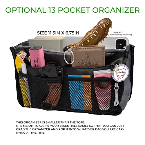Custom Pickleball Tote Bag - Peace, Love, Pickleball