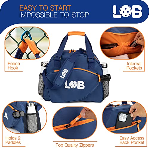 Blue Pickleball Bag Set for Men and Women