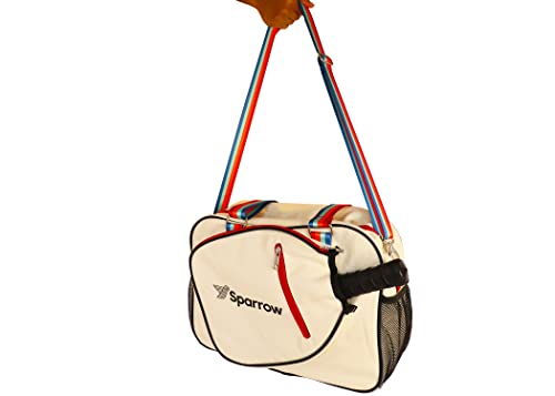 Stylish Pickleball Bag with Paddle Compartment - Retro Look