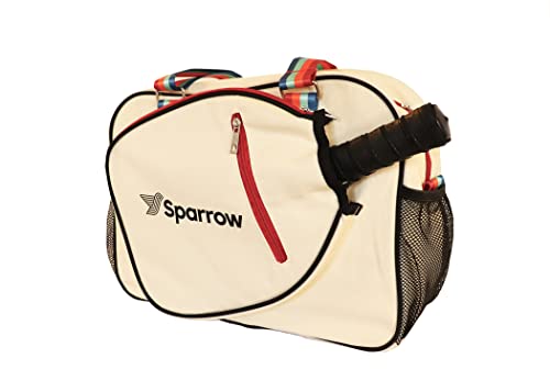 Stylish Pickleball Bag with Paddle Compartment - Retro Look