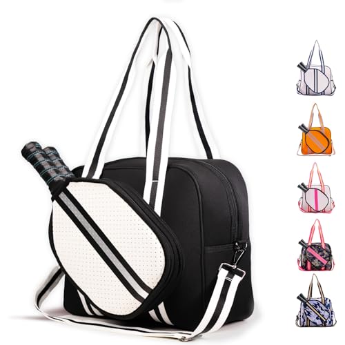Manueklear Pickleball Bags for Women and Men, Crossbody