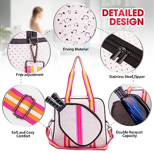 M MANUEKLEAR Crossbody Sling Pickleball Bag Tote