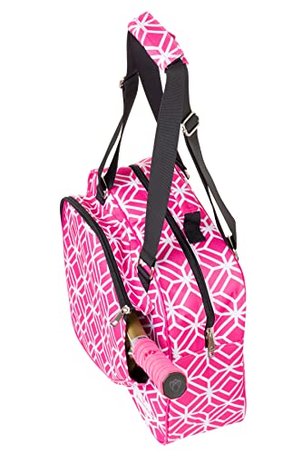 Women's Pickleball Bag with Large Paddle Holder Pocket