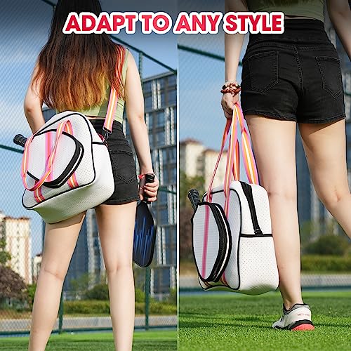 M MANUEKLEAR Crossbody Sling Pickleball Bag Tote