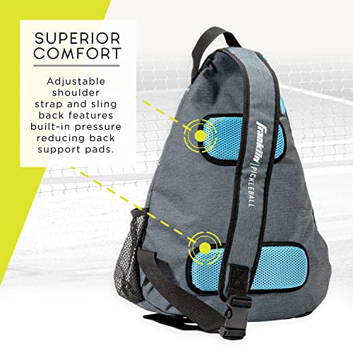 Franklin Sports Pickleball Sling Bag Official Bag of the US OPEN