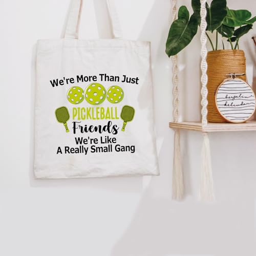 POFULL Pickleball Player Tote Bag for Friends