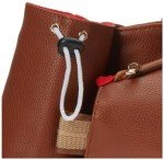 SamLouise Leather Women Large Sports Handbag | Tennis Racket Bags for Women | Tennis Racket Carrying Bag | Court Couture Tennis Bag | Tennis Tote Bag with Front Pocket for Tennis Racket (Brown)