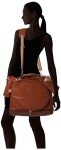 SamLouise Leather Women Large Sports Handbag | Tennis Racket Bags for Women | Tennis Racket Carrying Bag | Court Couture Tennis Bag | Tennis Tote Bag with Front Pocket for Tennis Racket (Brown)