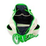 Ame & Lulu Hamptons Tennis Backpack - Adjustable Shoulder Straps - Limeade - 1 Count