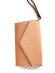 niceaces Women's MAYA 2-Racquet Designer Tennis Tote - Handmade - Vegan Leather, Coral