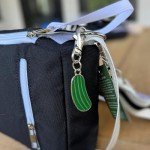Fresh Pickle Insulated Cooler Bag - Black, Slim Cooler Bag, Pickleball Accessories, Pickleball Gift