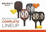 Recruit by ONIX Pickleball Pure Indoor Balls (Orange, 3-Pack), New, 2.5 lb