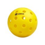 Recruit by ONIX Pickleball Pure Outdoor Balls (Yellow, 3-Pack), 2.5 lb