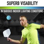 Franklin Sports X-26 Indoor Pickleballs - Indoor Court Pickleball Balls - USA Pickleball (USAPA) Approved Tournament Pickleballs - 3 Pack Inside Pickleballs - Blue