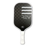 REV Pickleball Paddles - Pickleball Racket - Honeycomb Core - Carbon Fiber Face - Aria