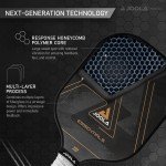 JOOLA Essentials Pickleball Paddle, Fiberglass, USAPA Approved, Black