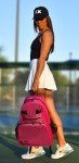 Stylish 2-In-1 Pickleball Bag with Cooler (Pink)