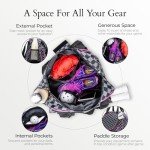 Premium Pickleball Bag for Women with Water Bottle Holder