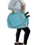 Pickleball - "Inspired" - Designer Women's Premium Side-Pocket Duffle Bag | Made Exclusively For Pickleball! | Includes a "Fitted" Paddle Case Designed To Store And Protect Your Paddles. Large